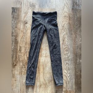 Girls Athleta High Rise Printed Chit Chat Tight size L